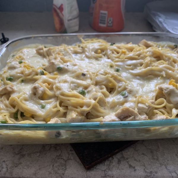 Easy Chicken Noodle Casserole