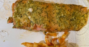 Steelhead Trout Bake with Dijon Mustard