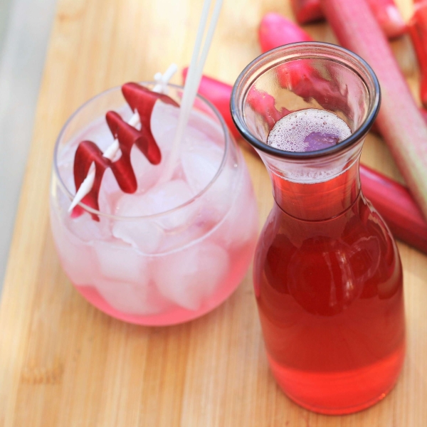 Rhubarb Simple Syrup