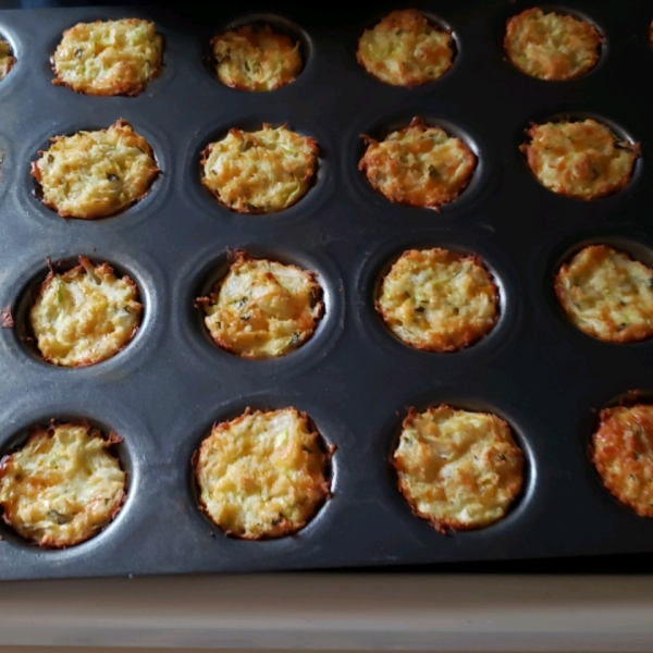 Shredded Zucchini Tots