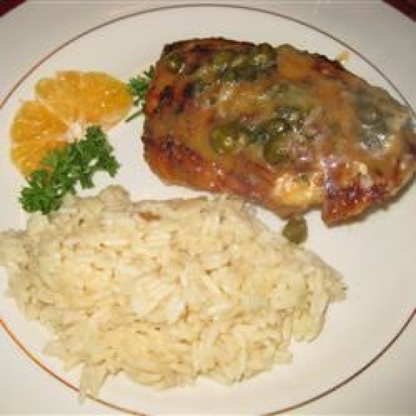 Orange Caper Chicken