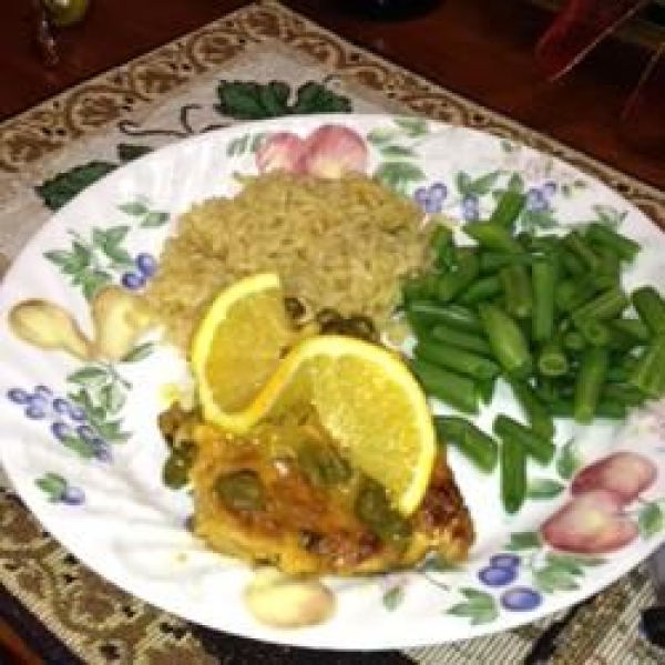 Orange Caper Chicken