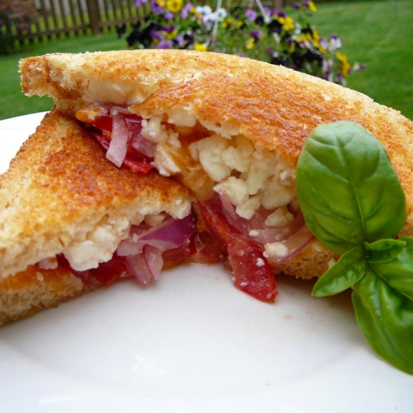 Greek Grilled Cheese