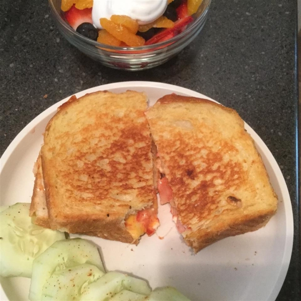 Greek Grilled Cheese
