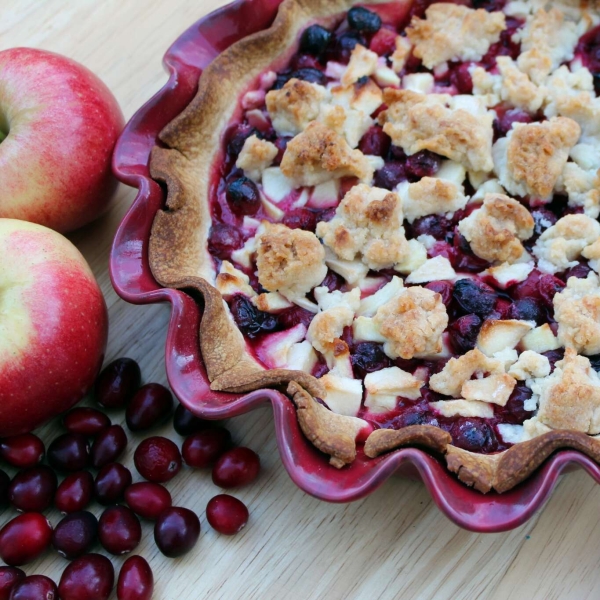 Amish Cran-Apple Pie