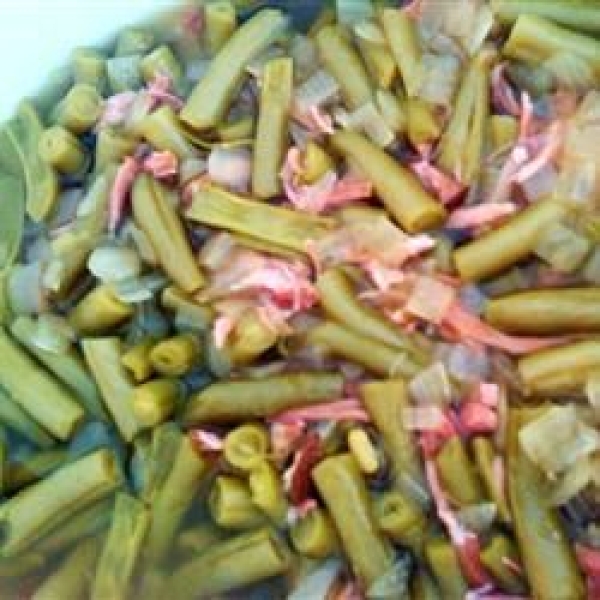 Southern Style Thanksgiving Green Beans