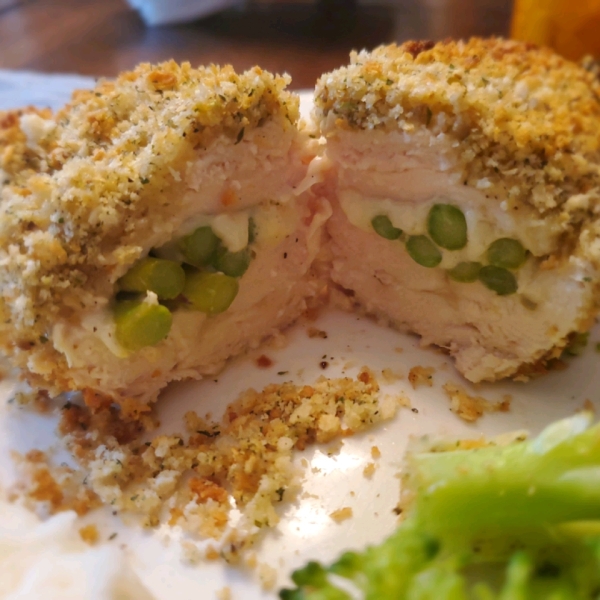 Chicken Asparagus Roll-Ups