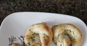 Two-Ingredient Dough Garlic Knots
