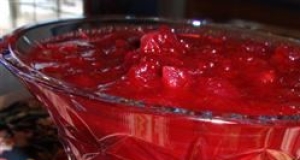 Michelle's Famous Washed Cranberry Sauce