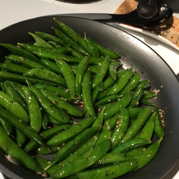 Sugar Snap Peas with Mint