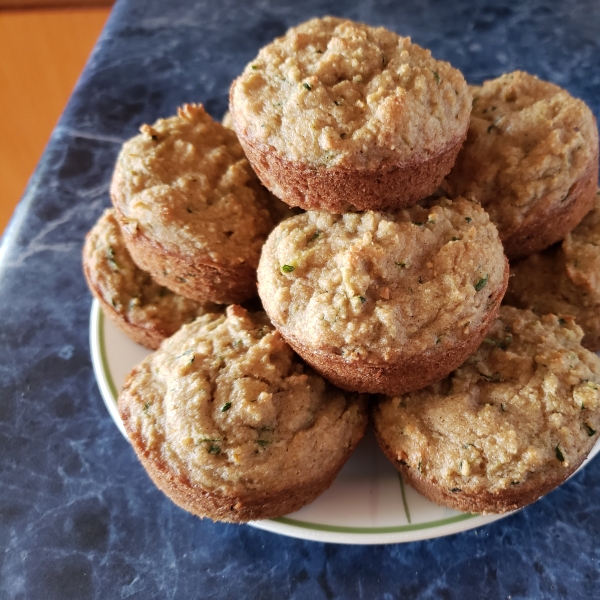 Dairy- and Gluten-Free Zucchini Orange Chocolate Chip Muffins