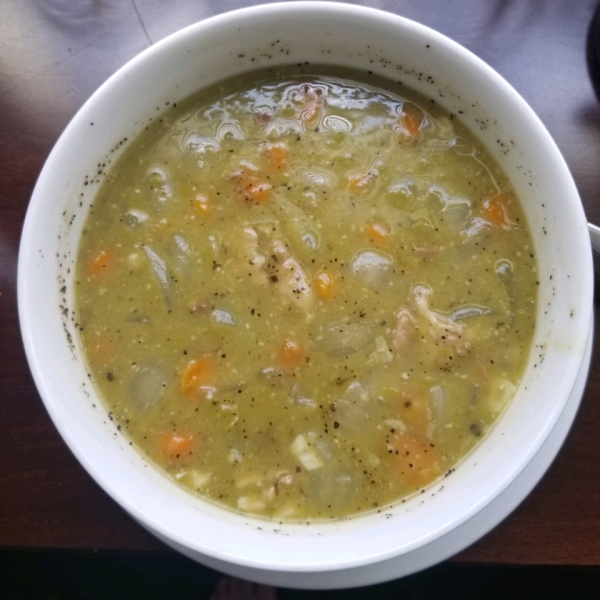 Split Pea Soup with Ham