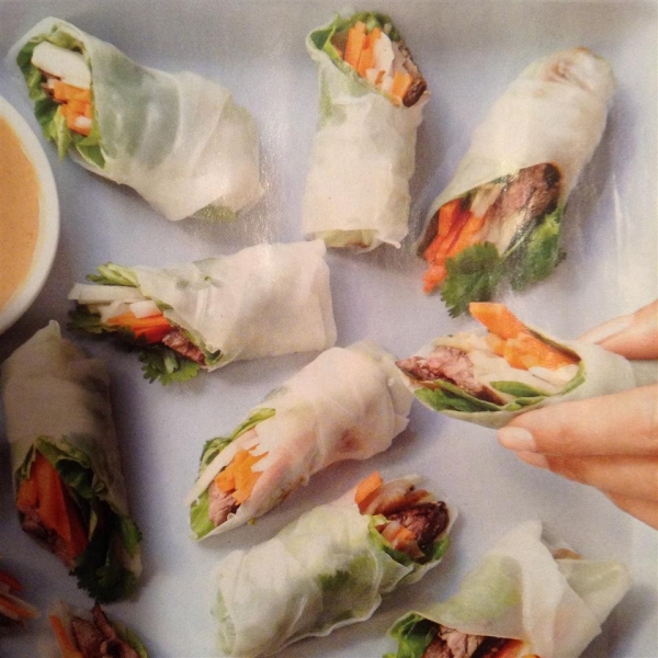 Steak Summer Rolls