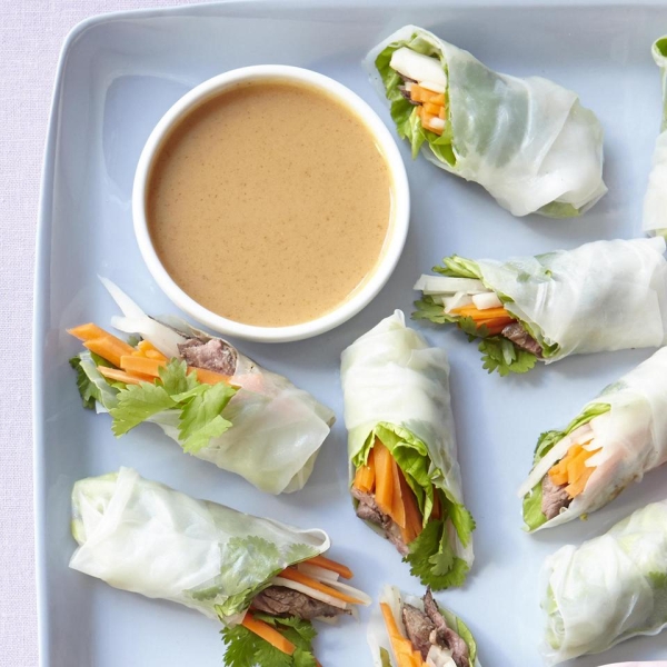 Steak Summer Rolls