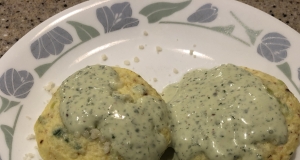 Cilantro Serrano Cream Sauce