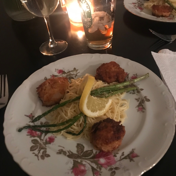 Parmesan Scallops