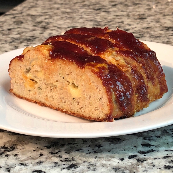 Incredibly Cheesy Turkey Meatloaf