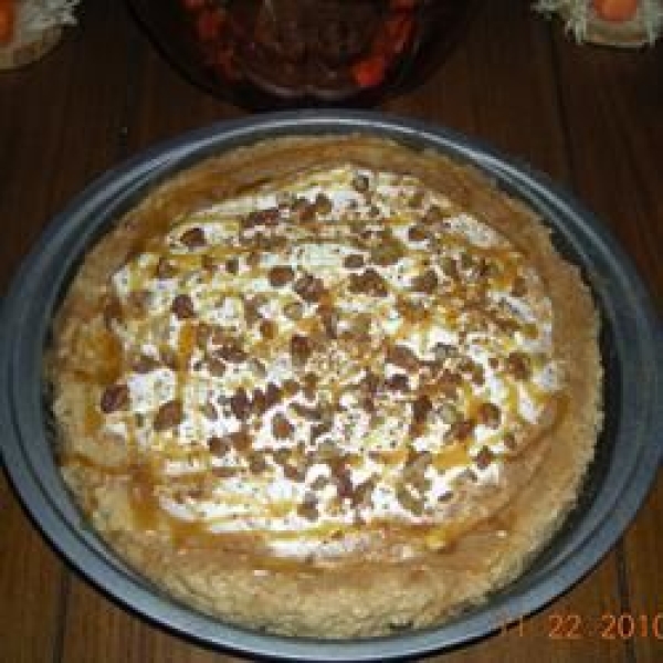 Swirled Pumpkin and Cream Cheese Cheesecake