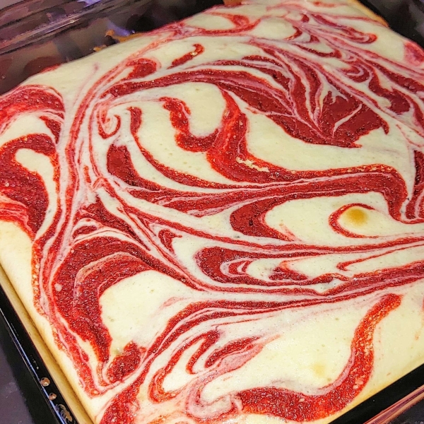 Red Velvet Cheesecake Swirl Brownies