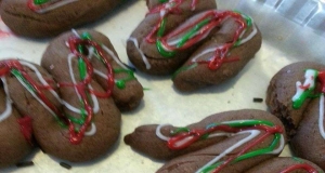 Italian Christmas Cookies with Cocoa and Orange Liqueur
