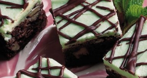 Chocolate Mint Dessert Brownies