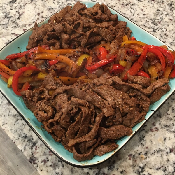 Melt-in-Your-Mouth Beef Fajitas