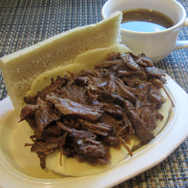 Easiest Slow Cooker French Dip