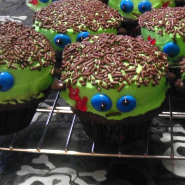 Frankenstein Cupcakes