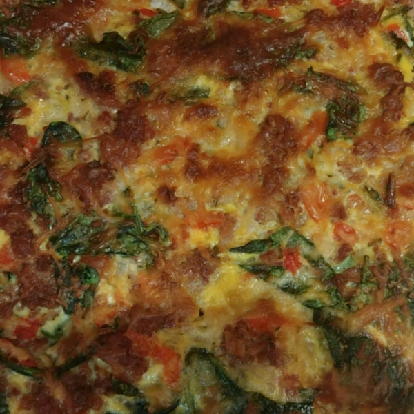 Holiday Sausage and Sweet Potato Breakfast Casserole