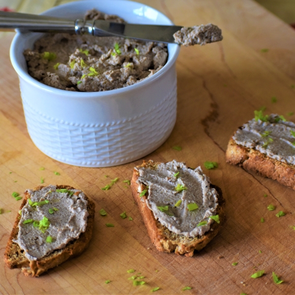 Mushroom Hazelnut Pate