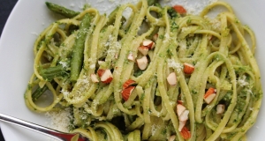 Easy Basil Pesto with Almonds