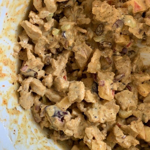 Fruited Curry Chicken Salad