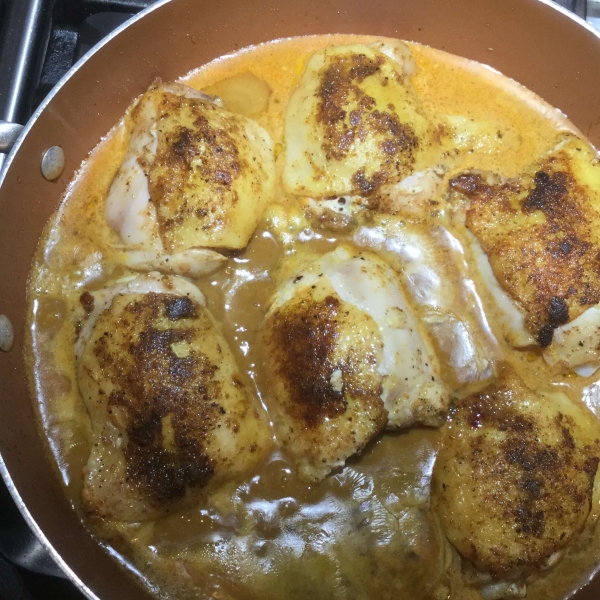 Malaysian Red Curry Thighs