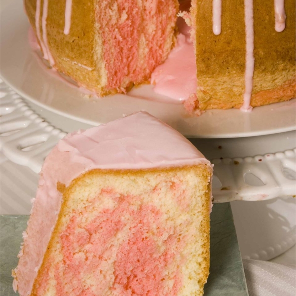 Peppermint Chiffon Cake