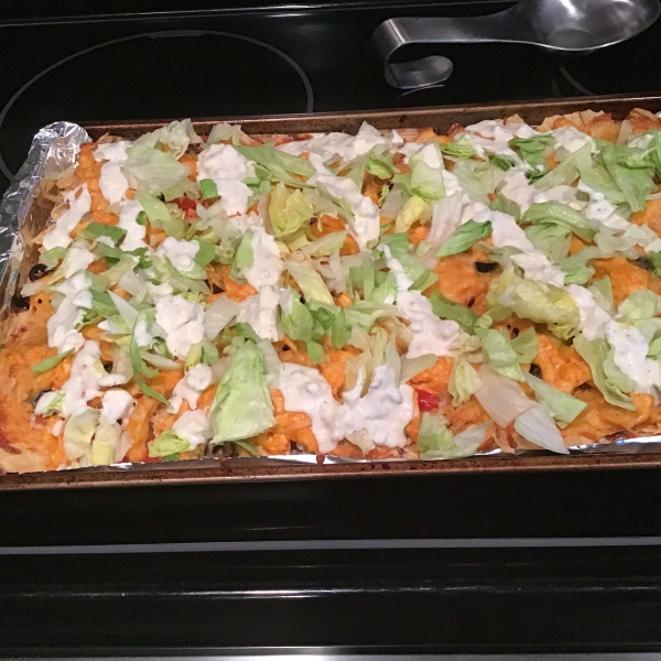 Kickin' Buffalo Chicken Nachos