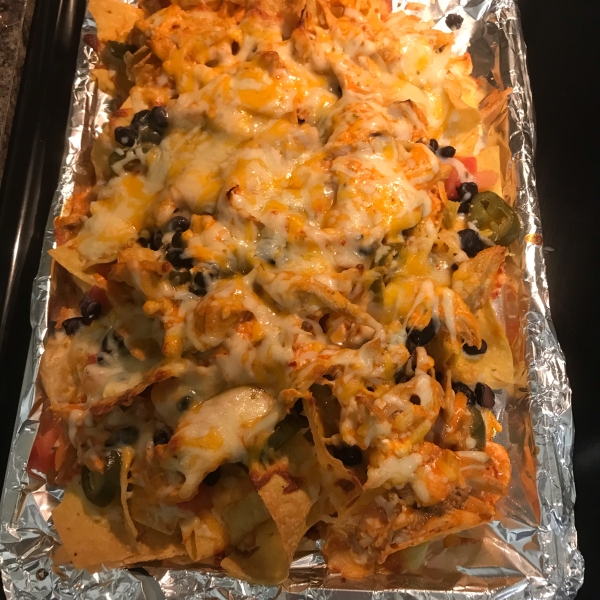 Kickin' Buffalo Chicken Nachos