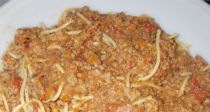 Turkey Bolognese Sauce