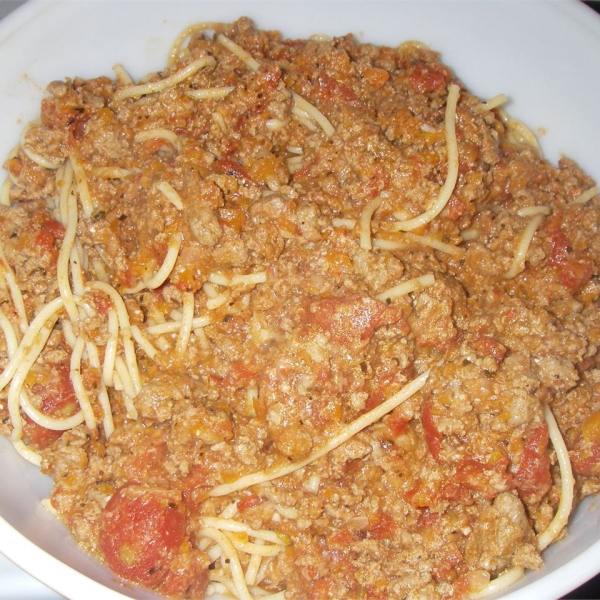 Turkey Bolognese Sauce