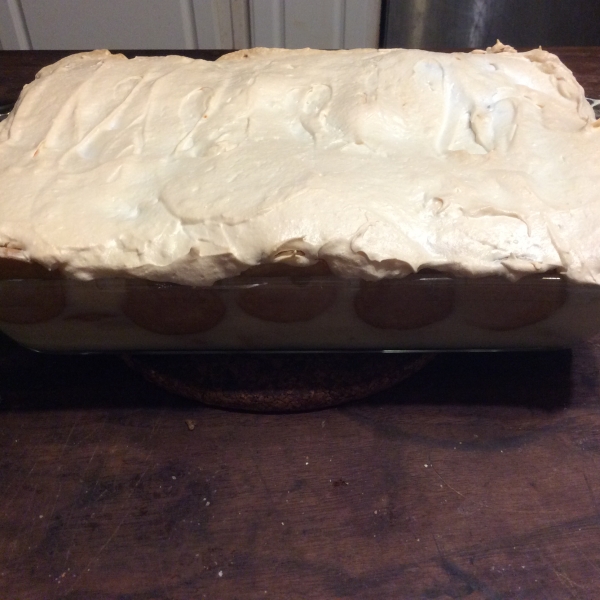 Homemade Banana Pudding Pie