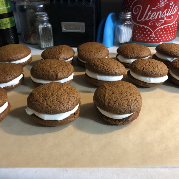 Gingerbread Whoopie Pies