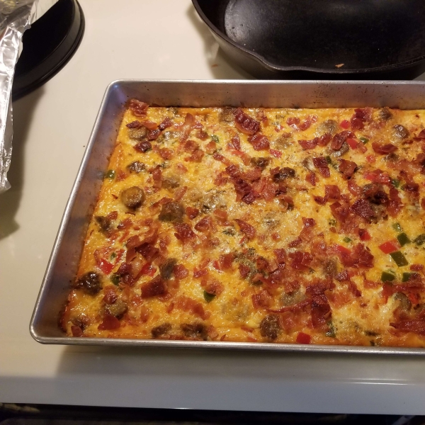 Wake-Up Casserole - Canadian Bacon