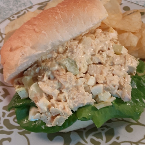 Chicken Curry Salad in a Hurry