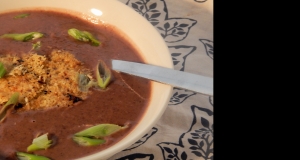 Parmesan-Sage Black Bean Soup