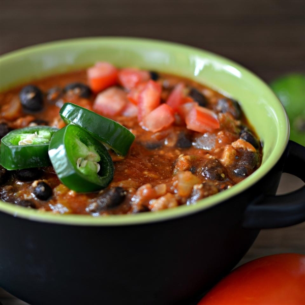 Betsy's Black Bean Chili