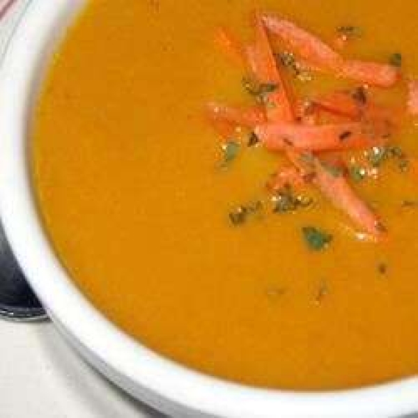 Smoked Carrot Bisque