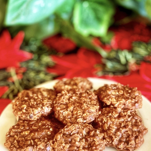 Classic No-Bake Cookies with Coconut