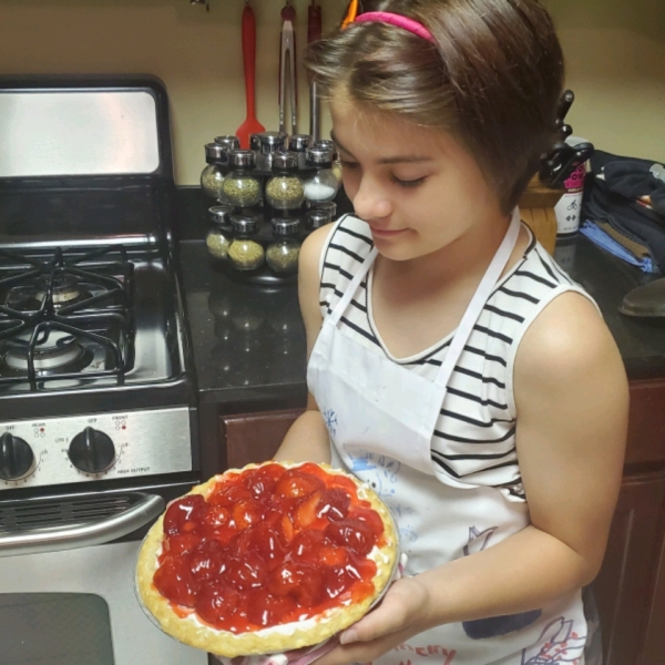 Two Tier Strawberry Pie