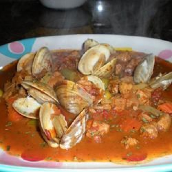 Portuguese Pork and Clams