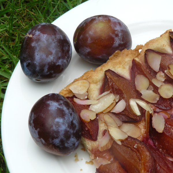 Zwetschgendatschi (German Plum Sheet Cake)