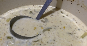 Cheesy Potato and Corn Chowder